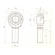 Rotule ORT M6x100 - 2