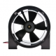 Ventilateur extracteur 76mm aluminium - 1